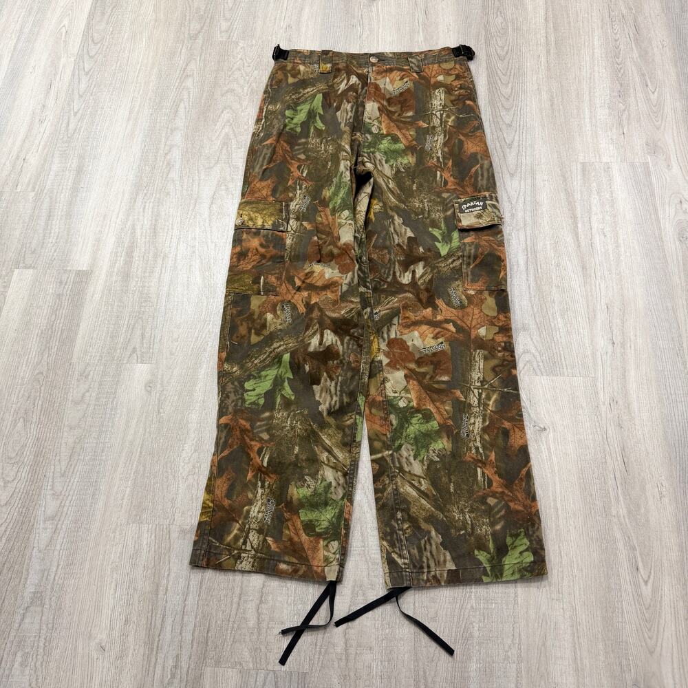 Vintage Spartan Outdoors Camo Cargo Pants Mens Large Camouflage Hunting Outdoors